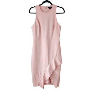 Marciano by Guess Pink Cocktail Dress Pencil Sleeveless Midi Dress Size 42 (L)